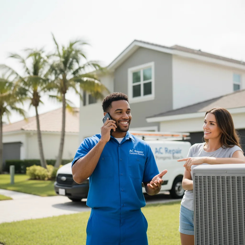 AC Repair Pompano Beach customer support in Campbell Hall